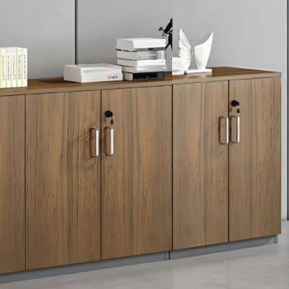 Office Cabinet: 2-Door Credenza Cupboard image 3