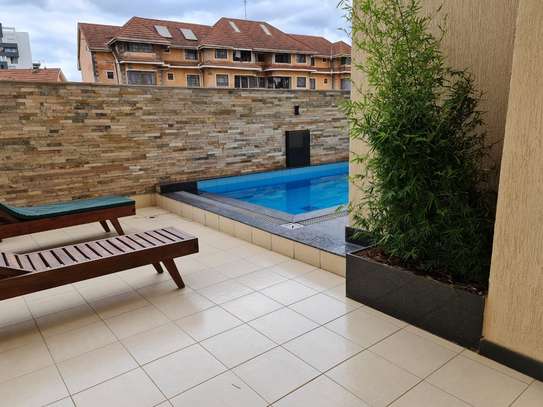 Serviced 2 Bed Apartment with Swimming Pool in Kileleshwa image 7