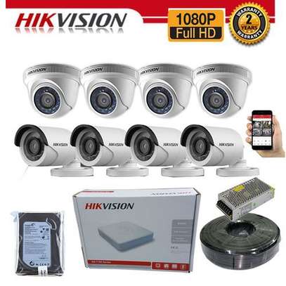 Cctv Cameras Hikvision 8 Cameras image 1