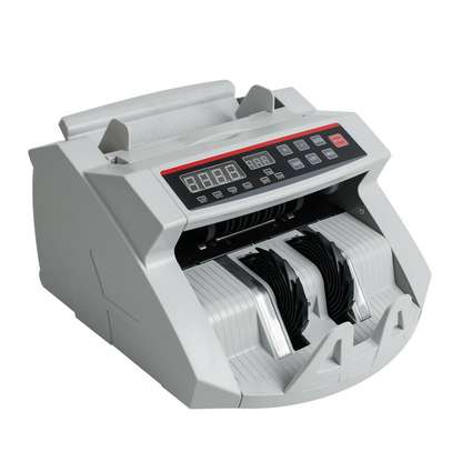 Money Bill Counter Machine Cash Counting Bank Counterfeit Detector Checker UV MG image 4