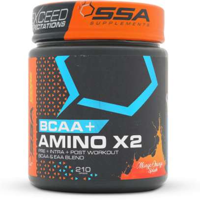 Muscle Soreness Recovery BCAA +Amino X2 210g SSA Supplements image 1