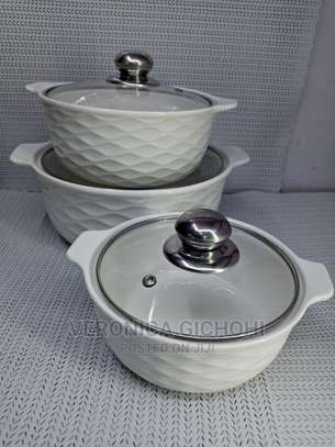 3pcs Set Ceramic Serving Dishes image 8