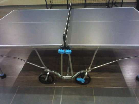Foldable high quality Table Tennis with wheels image 3