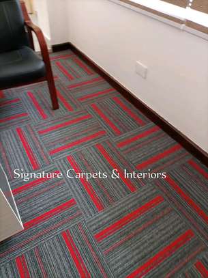 Red Office Carpets. image 1