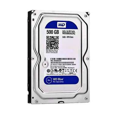 WD Blue 500GB Desktop Hard Disk Drive - 7200 RPM SATA 6 Gb/s image 1