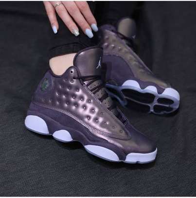 Air Jordan 13 Retro Gs Premium Dark Raisin Hydrogen Blue in
