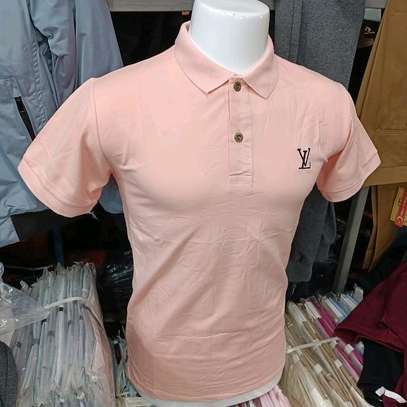 Polo Collar Men's T Shirts image 1