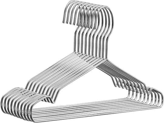 10pcs stainless steel hangers image 6