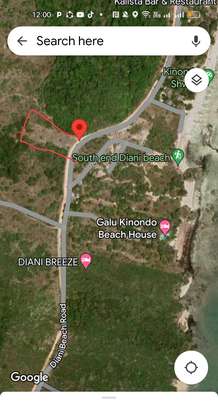 Diani beach land for sale image 4