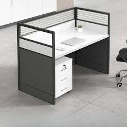 Single Person Office Computer Workstation Desk image 5