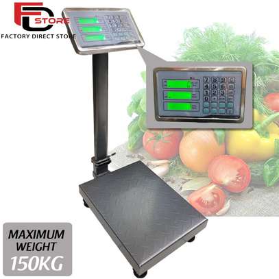 Rechargeable 150kg  Digital Electronic Pricing Platform Scale image 1