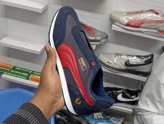 Puma ferrari top shoes navy