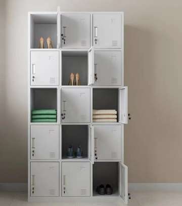 Office Cabinet: Staff 15 Locker File Cabinet image 2