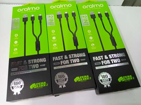 Oraimo One For All - 3 In 1 Type C & Lightining & Micro USB image 1