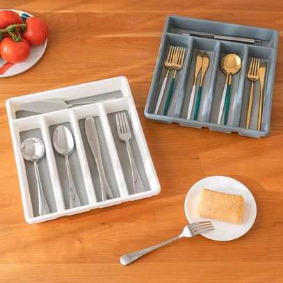5 compartment cutlery holder image 2