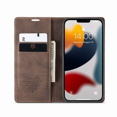 Leather Wallet Case For Iphone 12 13 14 Pro Max Cover image 5