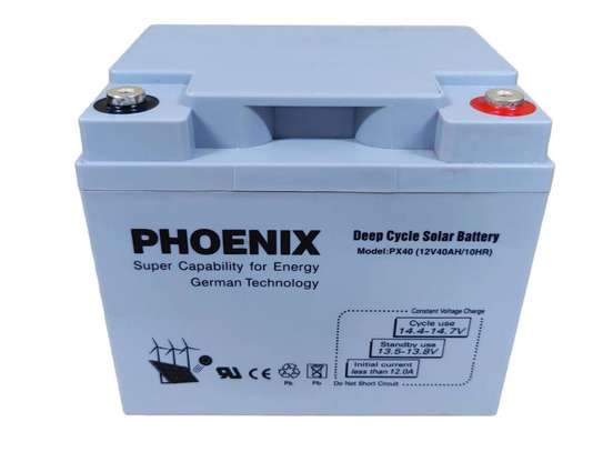 SUPER PHOENIX SOLAR BATTERY 12V40AH image 1