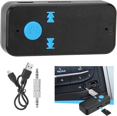 3 in 1 X6 3.5MM Jack Wireless Bluetooth 4.0 Receiver Car image 1