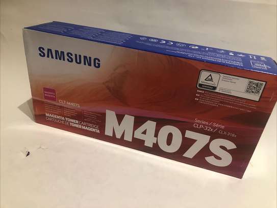Samsung CLT-M407S Toner Cartridge Magenta image 2
