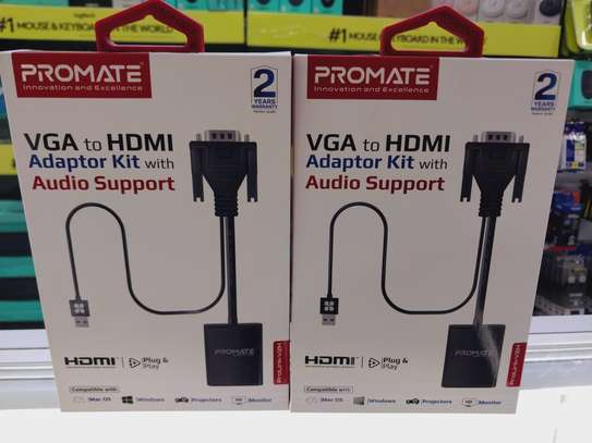 Promate VGA to HDMI Display Adaptor With 1080p Resolution image 3