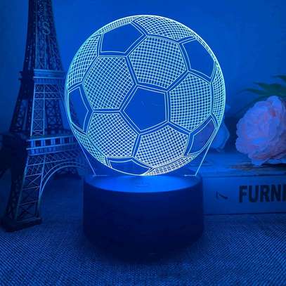 3D football illusion acrylic light image 1