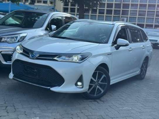 Toyota Fielder WXB white 2019 image 1