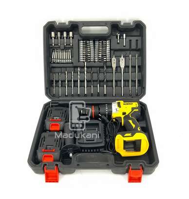 Dewalt 88Vmax Cordless Drill with Impact Hammer and Bits image 7