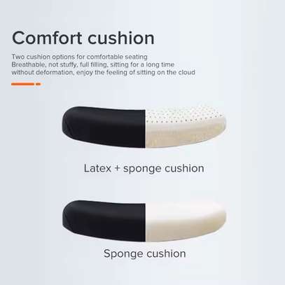 Office Chair: Ease Back Ergonomic Foldable Armrest Chair image 4