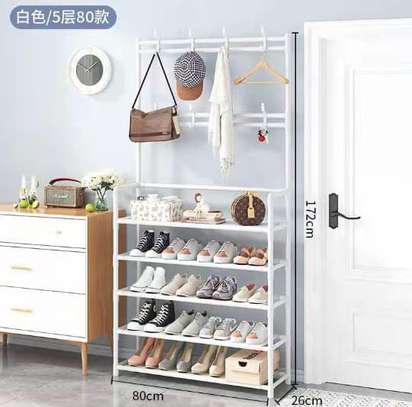 Multi function shoe  , Hat and cloth hanger  rack image 1