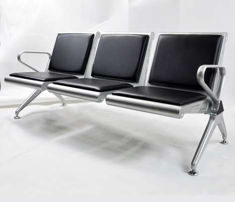 3-Seat Waiting Room Bench – Comfortable and Stylish image 4