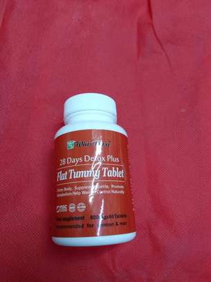 28 Days Detox Plus  Flat Tummy  Tablet.800mgx60 Tablets. image 3
