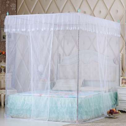 European Court Style 4 Stand Mosquito Net image 3