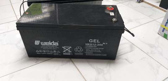 Weida HXG 12-200 12v 200ah Deep Cycle Solar Battery image 2