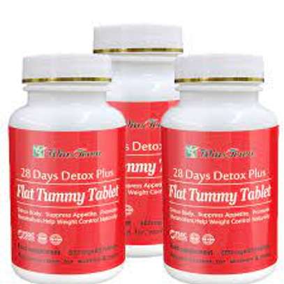 28 Days Detox Plus  Flat Tummy 800mgx60 Tablets. image 2