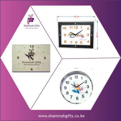 Customized wall clocks for adorning your office/home/church A perfect gift @ reasonable prices. image 1