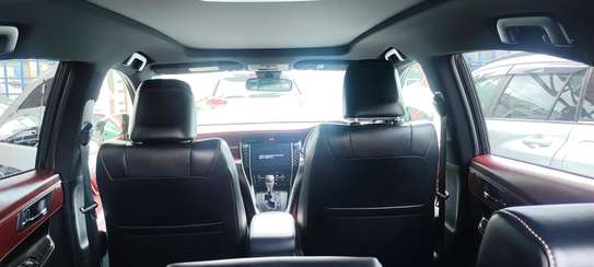 Toyota Harrier sunroof white 2018 2wd image 9