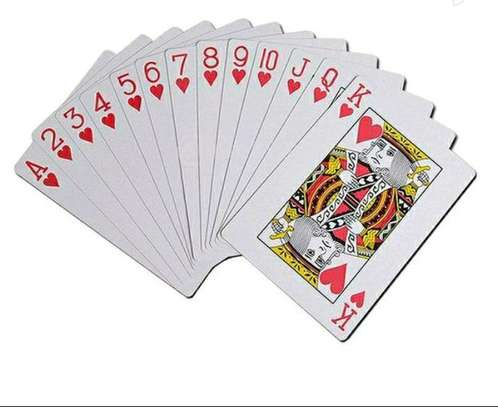 Poker game playing cards image 1