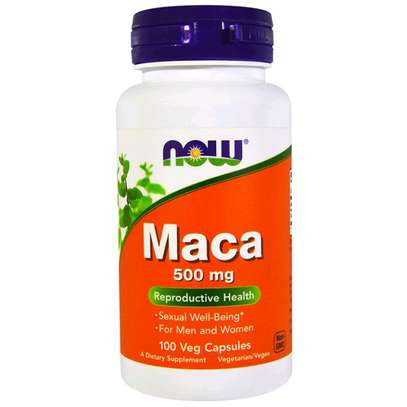NOW MACA 500MG 100CAPS image 1