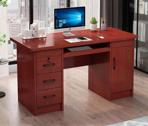 Office Desk : 140CM Modern Single-Seat Staff Office Desk image 1