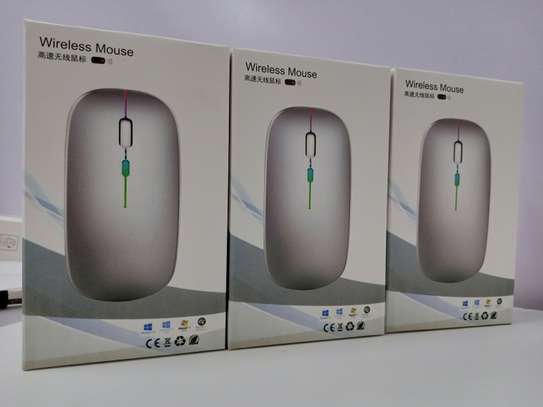 LED 2.4G Rechargeable Wireless Mouse image 1
