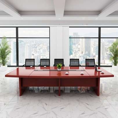 Customized Modern Office Desk and Conference Table Set image 5