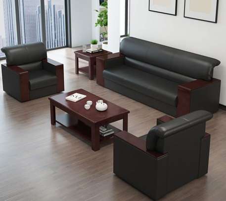 Office Sofa : 5 - Seater Executive Reception Office Sofa image 6