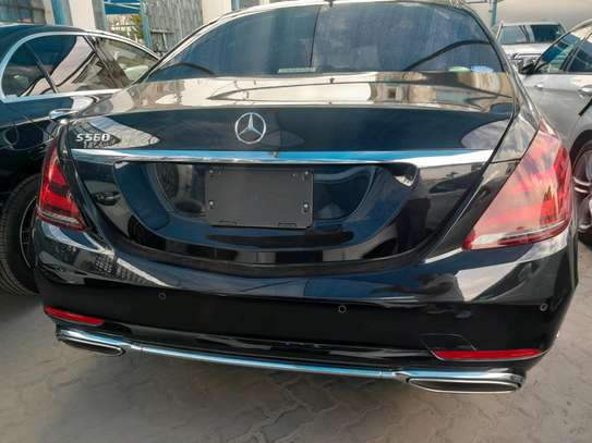 Mercedes Benz S560 sport 2018 black image 3