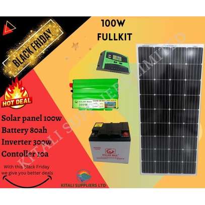 Solarmax Original Solar Fullkit 100watts image 1