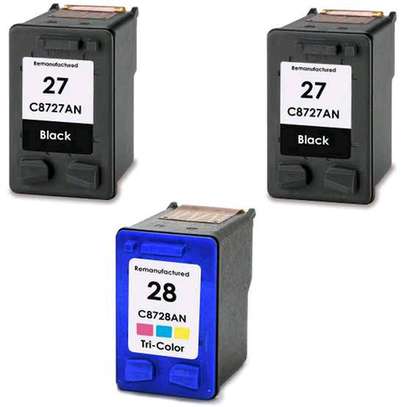 27-28 inkjet cartridge coloured and black image 2