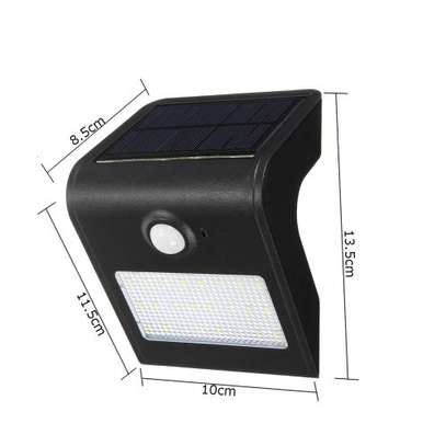 24 LED solar sensor wall light image 4