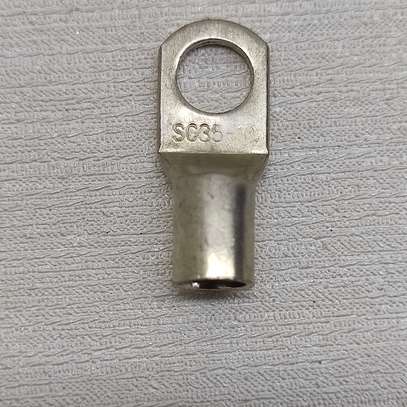 5pcs SC 35-10 35mm2 10mm  Bolt Hole Crimp Cable Lugs. image 3