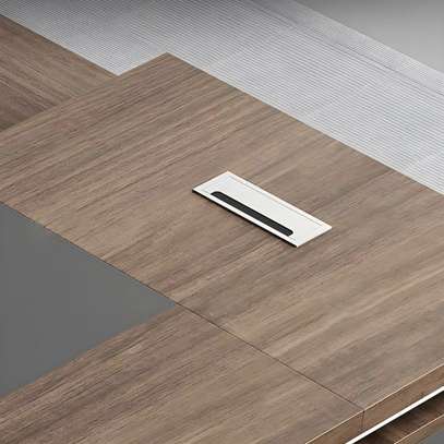 Office Desk: 160cm Executive Office Stylish Functional Desk image 2