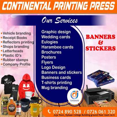 Graphic design, printing & branding services image 1