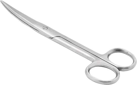 SURGICAL SCISSORS STRAIGHT/CURVED  6 FOR SALE.NAIROBI,KENYA image 1